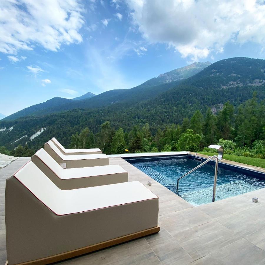 Hotel Silou Retreat Champdepraz Exteriér fotografie
