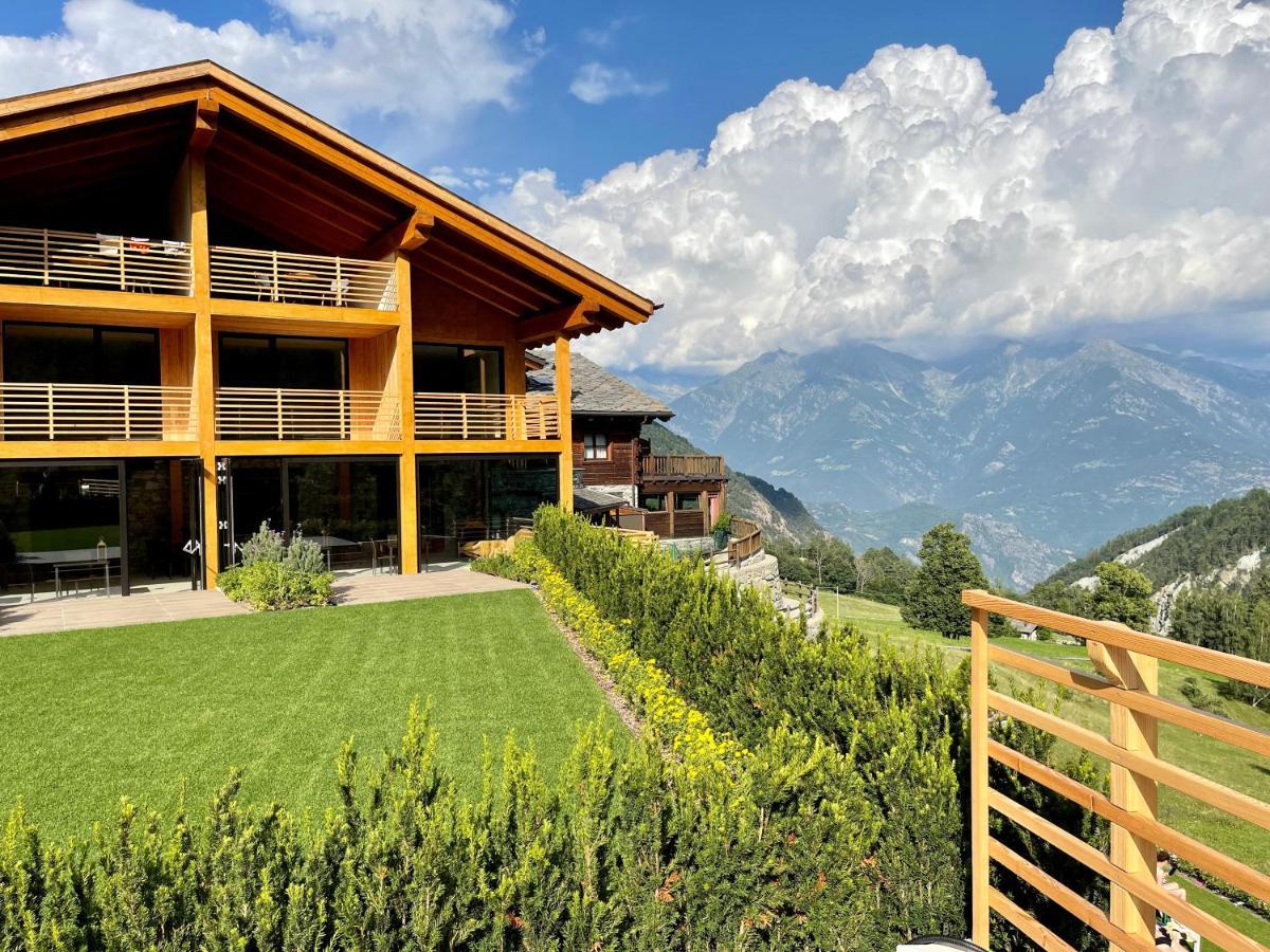 Hotel Silou Retreat Champdepraz Exteriér fotografie