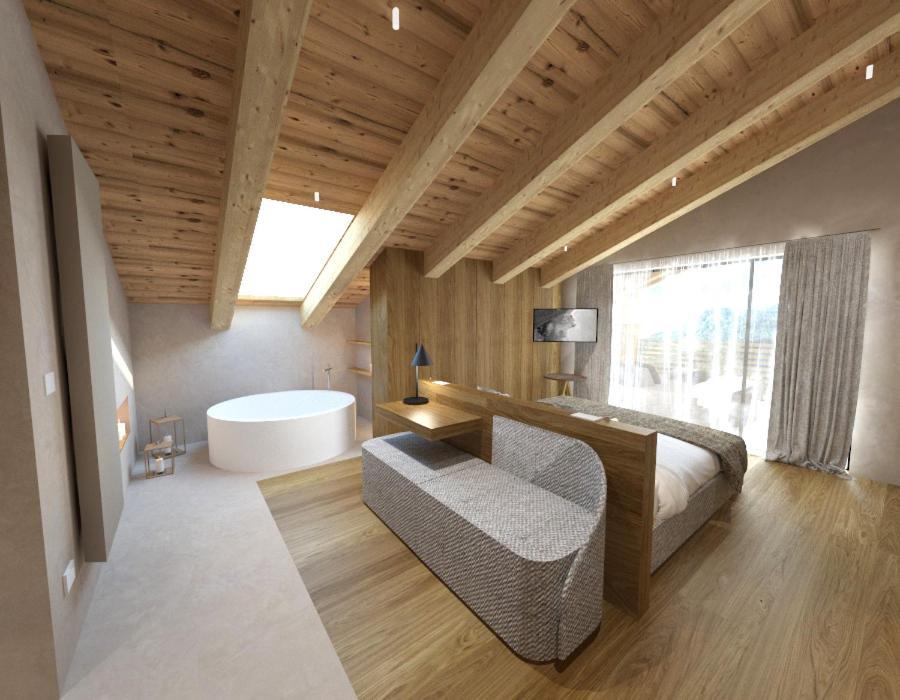 Hotel Silou Retreat Champdepraz Exteriér fotografie