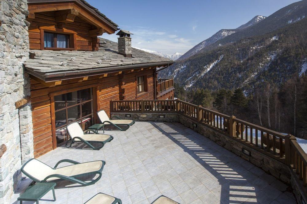 Hotel Silou Retreat Champdepraz Exteriér fotografie